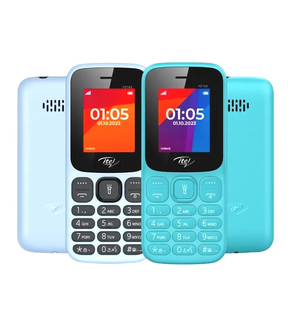 itel 2165 Wireless FM, Torch, Dual SIM Phone (Button Phone)